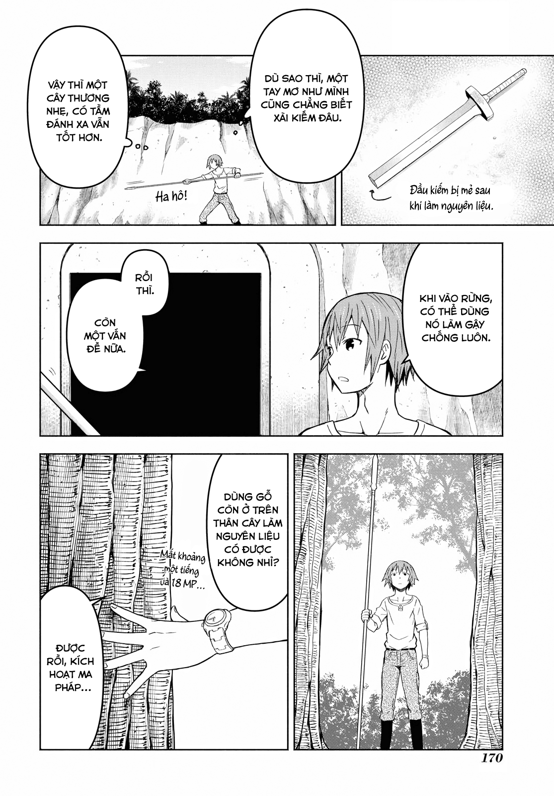 Dungeon Tou De Yadoya Wo Yarou! Souzou Mahou Wo Moratta Ore No Hosoude Hanjouki Chapter 6 - Trang 2