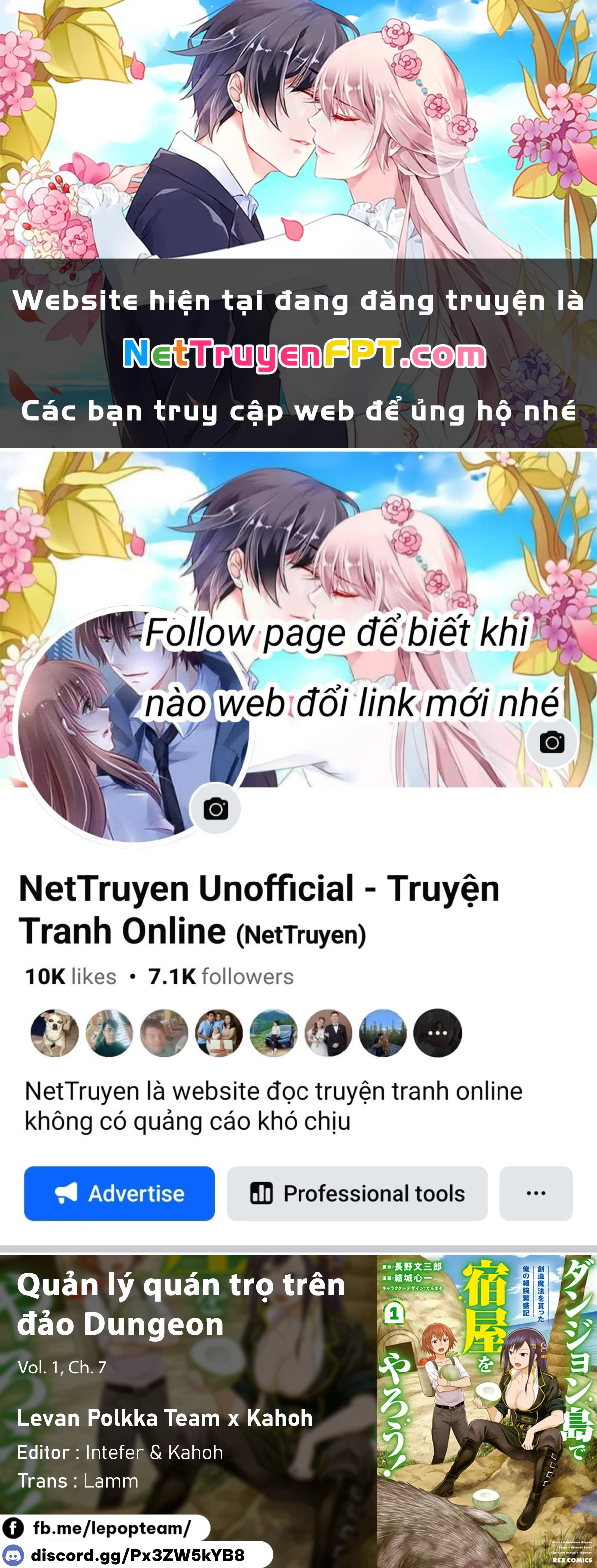 Dungeon Tou De Yadoya Wo Yarou! Souzou Mahou Wo Moratta Ore No Hosoude Hanjouki Chapter 7 - Trang 2