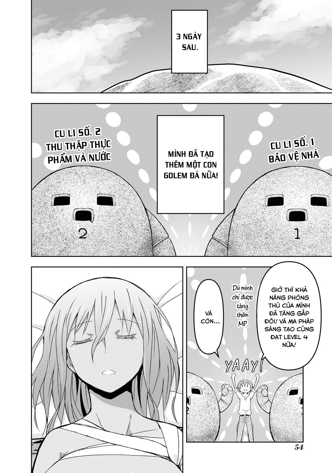 Dungeon Tou De Yadoya Wo Yarou! Souzou Mahou Wo Moratta Ore No Hosoude Hanjouki Chapter 8 - Trang 2