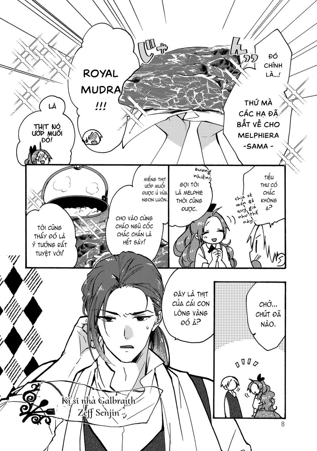 Ác Thực Tiểu Thư Và Cuồng Huyết Công Tước (Akujiki Reijou To Kyouketsu Koushaku) Chapter 11 - Trang 2
