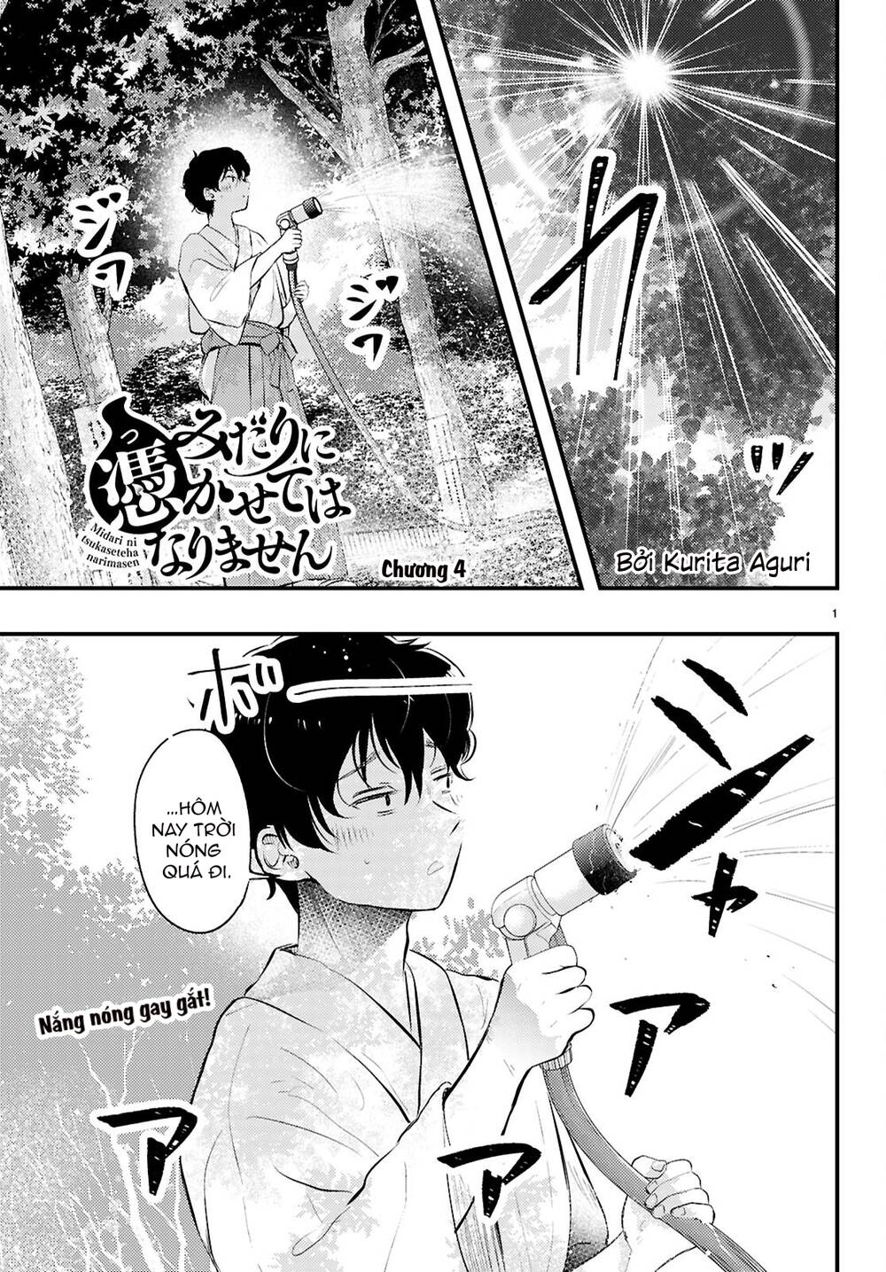 Midari Ni Tsukasete Wa Narimasen Chapter 4 - Trang 2
