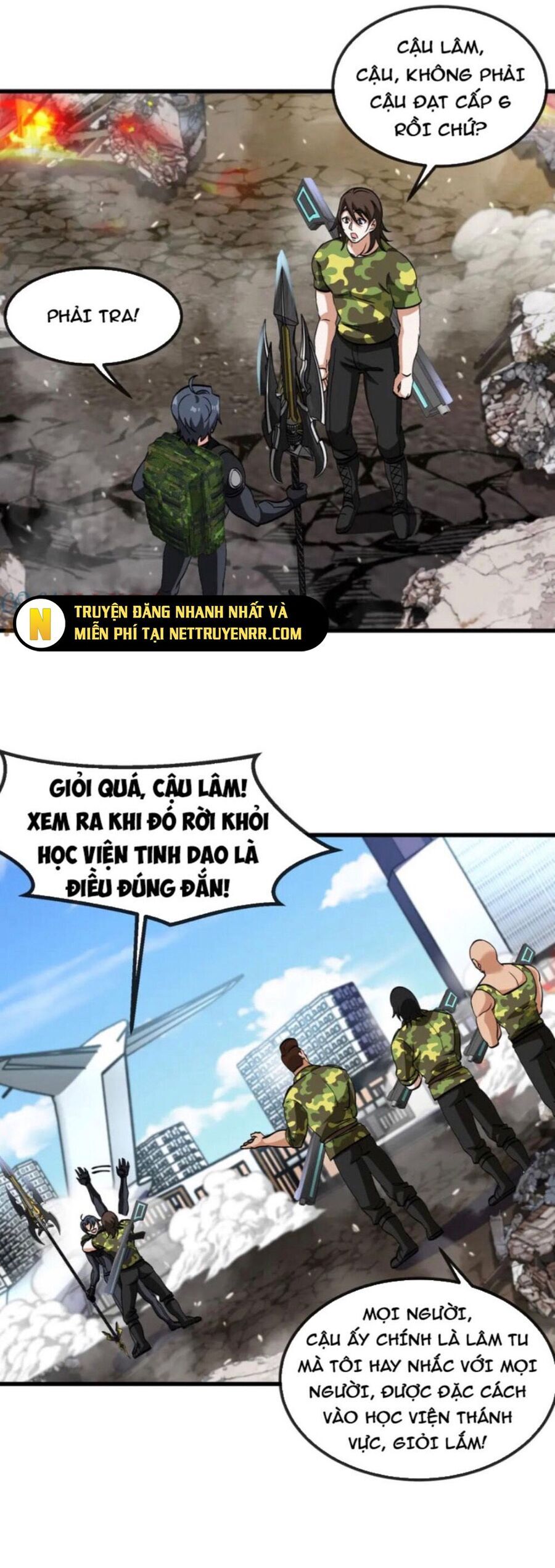 Thần Cấp Thăng Cấp Hệ Thống Chapter 162 - Trang 2