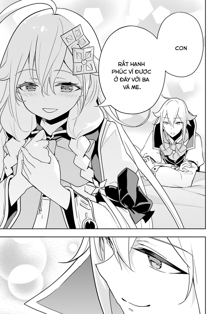 Chichi Wa Eiyuu, Haha Wa Seirei, Musume No Watashi Wa Tenseisha Chapter 32.2 - Trang 2