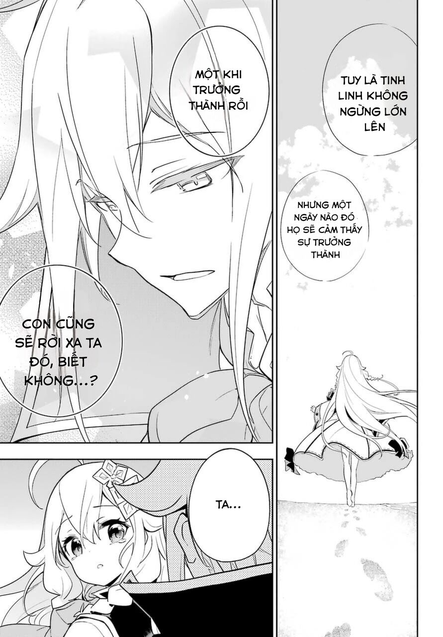 Chichi Wa Eiyuu, Haha Wa Seirei, Musume No Watashi Wa Tenseisha Chapter 32.2 - Trang 2