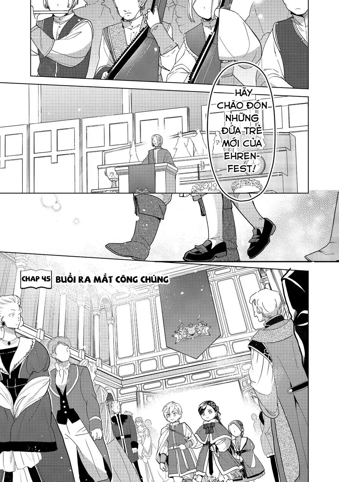 Honzuki No Gekokujou : Dai 3-Bu Ryouchi Ni Hon O Hirogeyou Chapter 45 - Trang 2