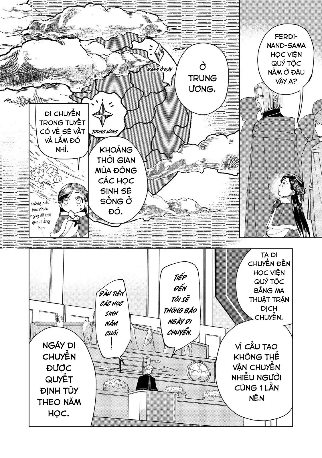 Honzuki No Gekokujou : Dai 3-Bu Ryouchi Ni Hon O Hirogeyou Chapter 45 - Trang 2