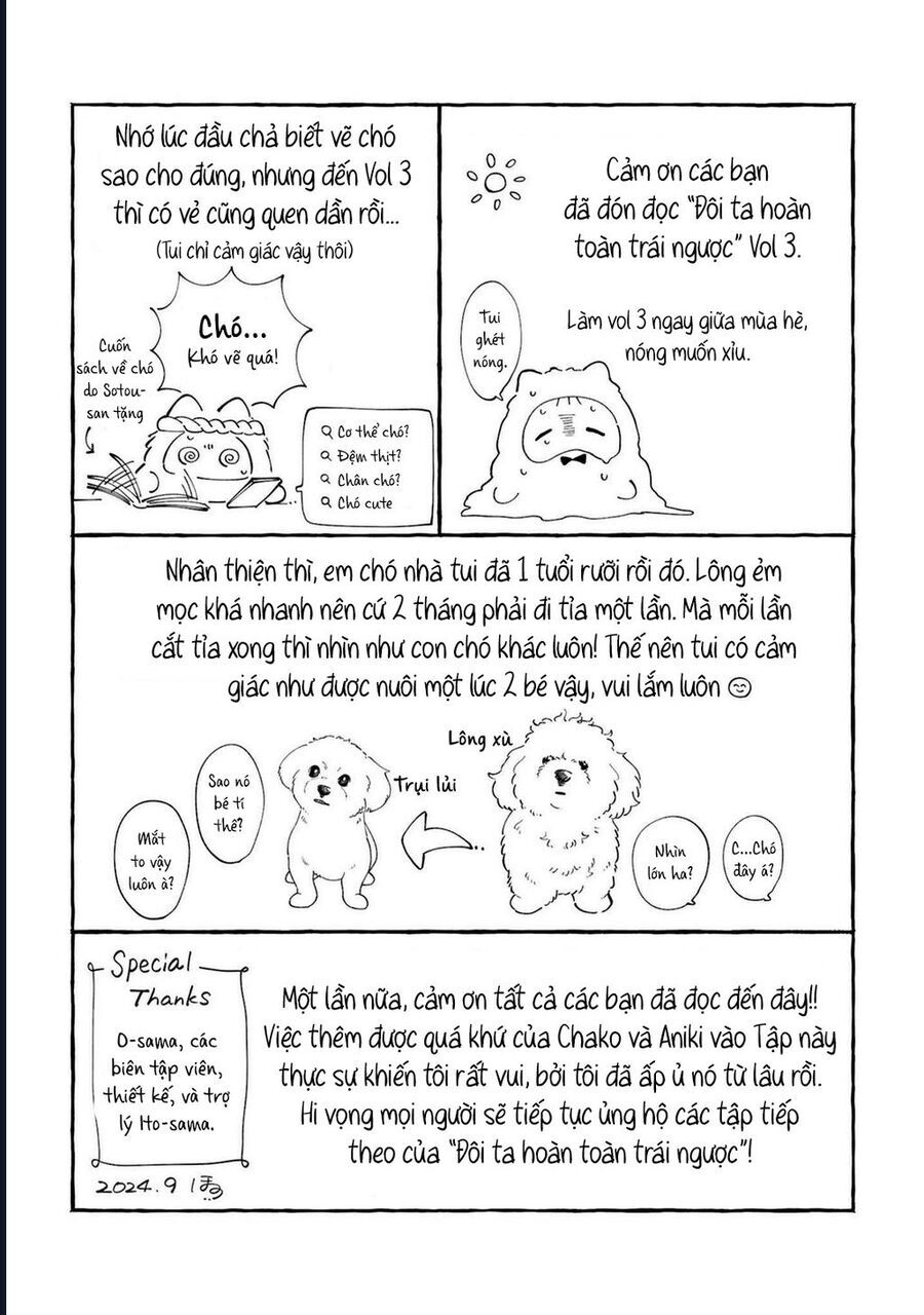 Đôi Ta Hoàn Toàn Trái Ngược Chapter 37.5 - Trang 2