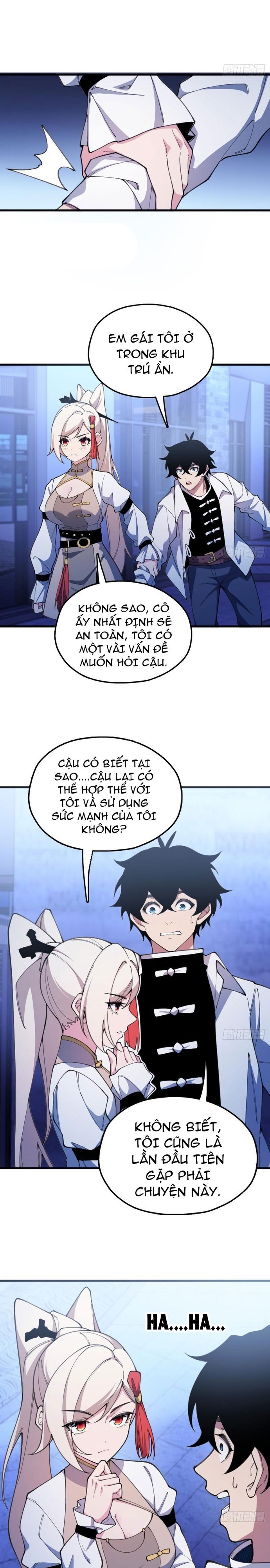 Ta Cùng Nữ Thần Hợp Thể Tiến Hóa Chapter 2 - Trang 2