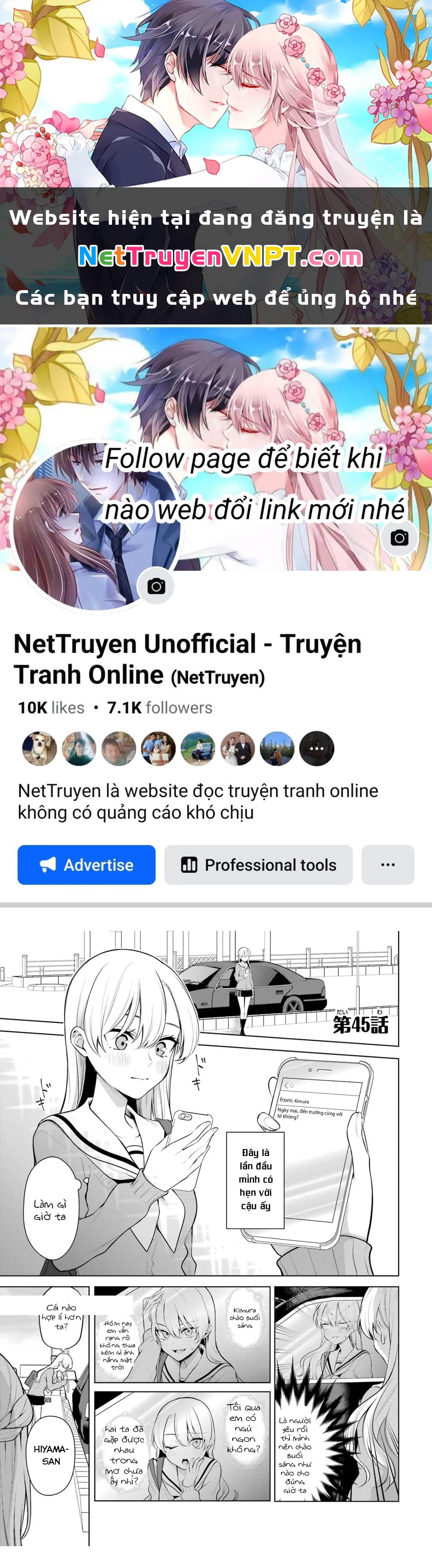 Shoujo Manga Protagonist X Rival San Chapter 45 - Trang 2