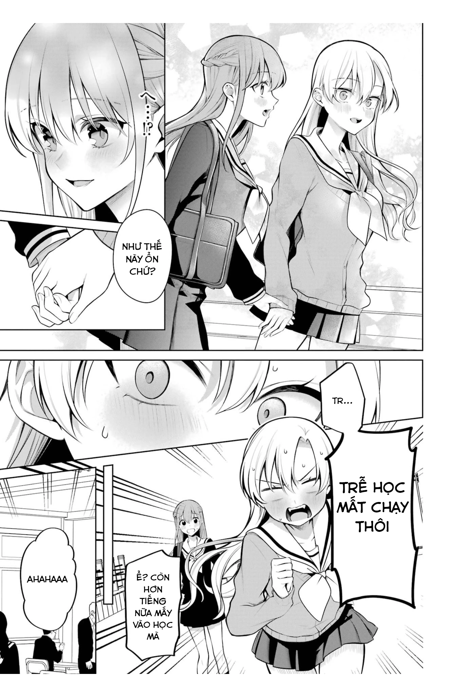 Shoujo Manga Protagonist X Rival San Chapter 45 - Trang 2