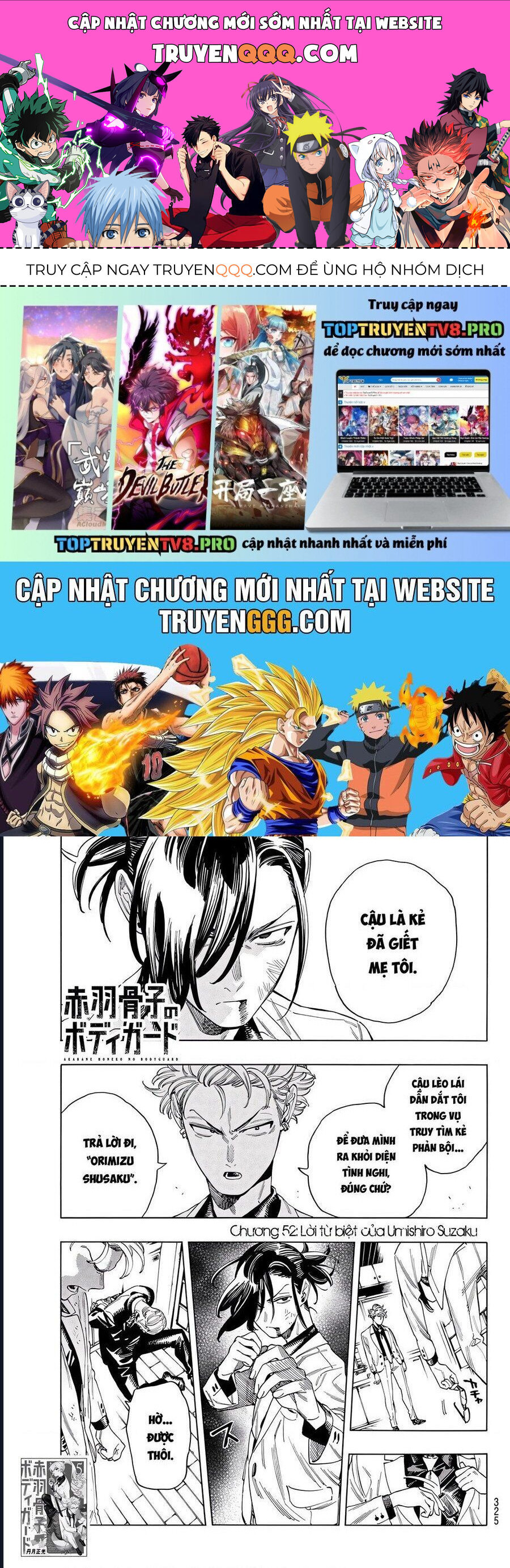Akabane Honeko No Bodyguard Chapter 52 - Trang 2