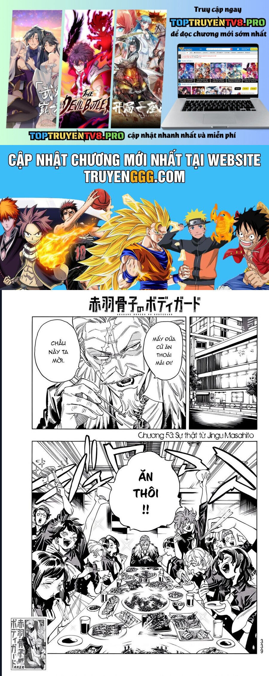 Akabane Honeko No Bodyguard Chapter 53 - Trang 2