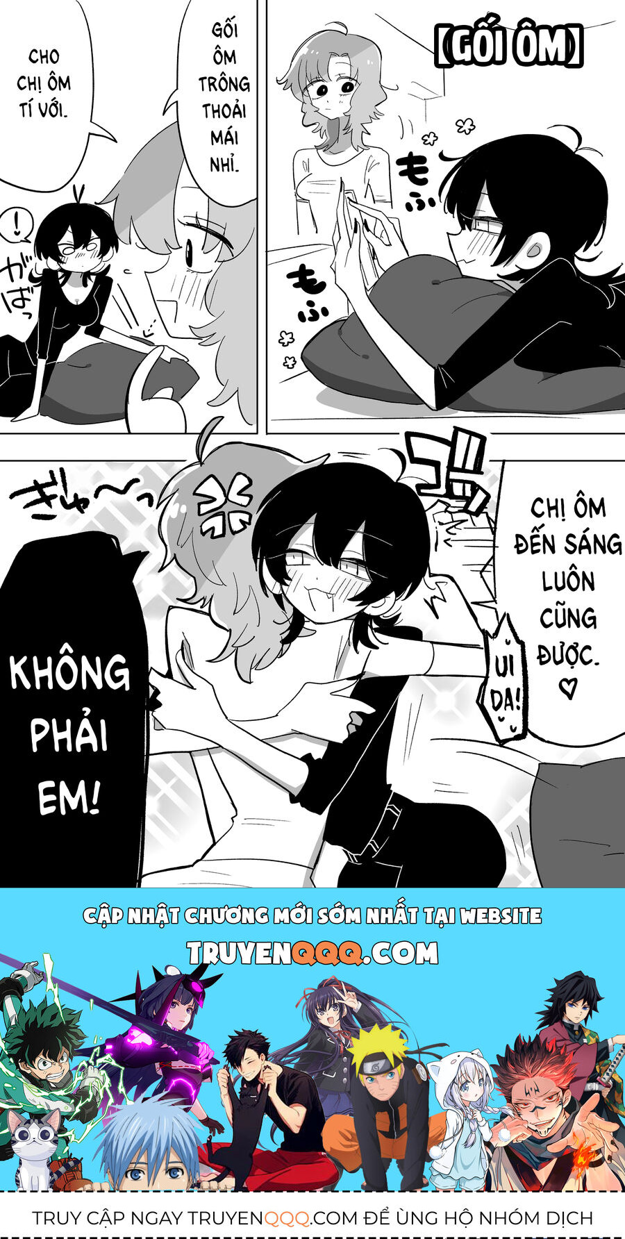 Hazue Và Tsuyu Chapter 2 - Trang 2