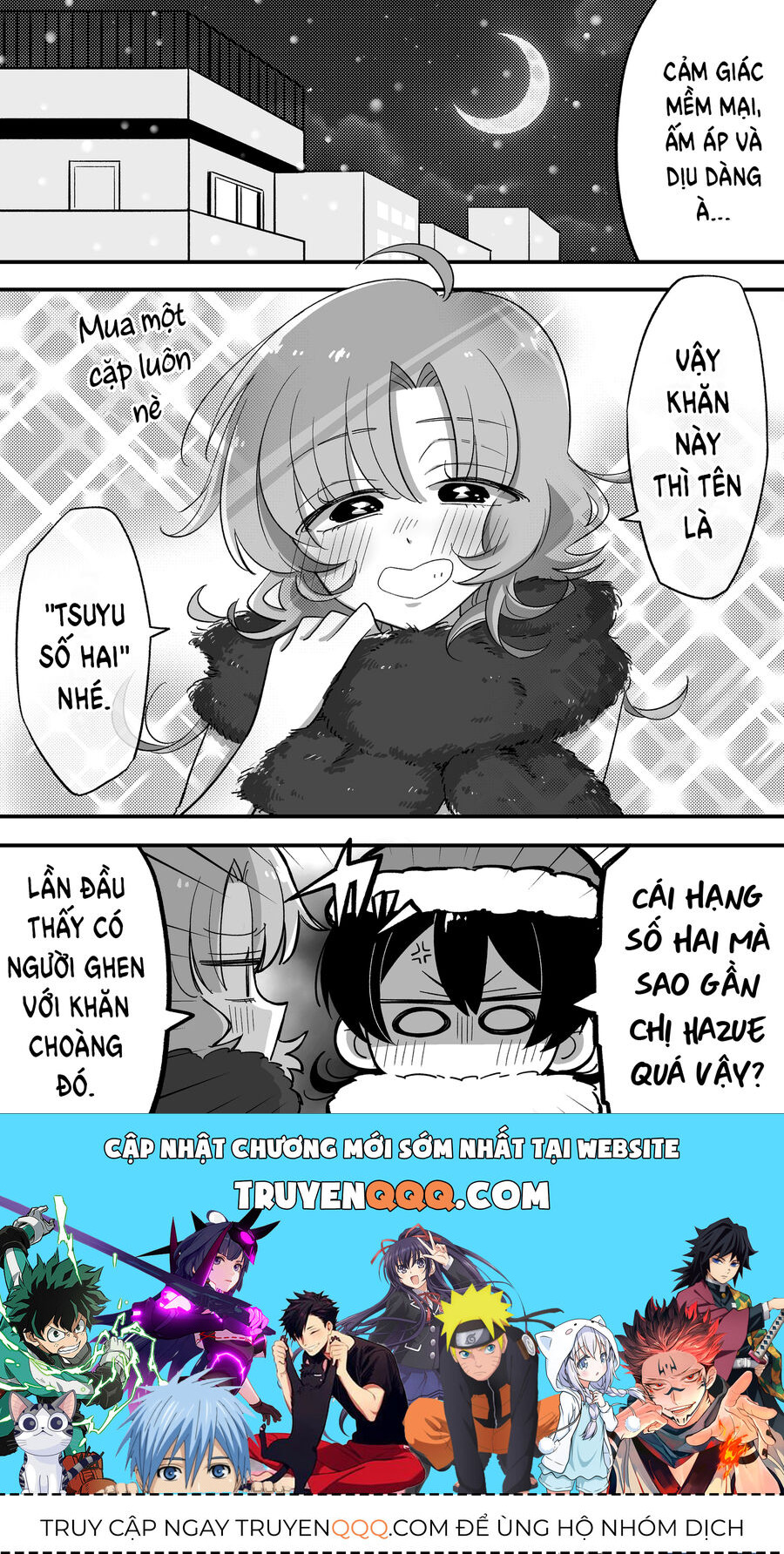 Hazue Và Tsuyu Chapter 4 - Trang 2