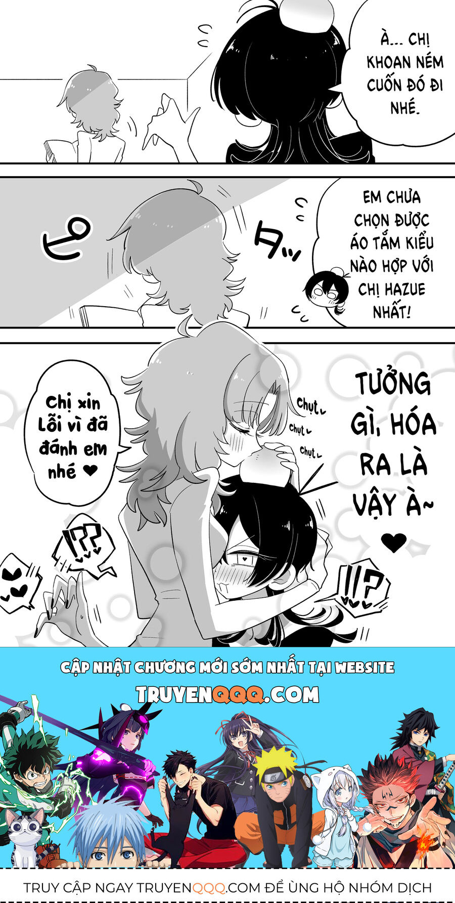 Hazue Và Tsuyu Chapter 7 - Trang 2