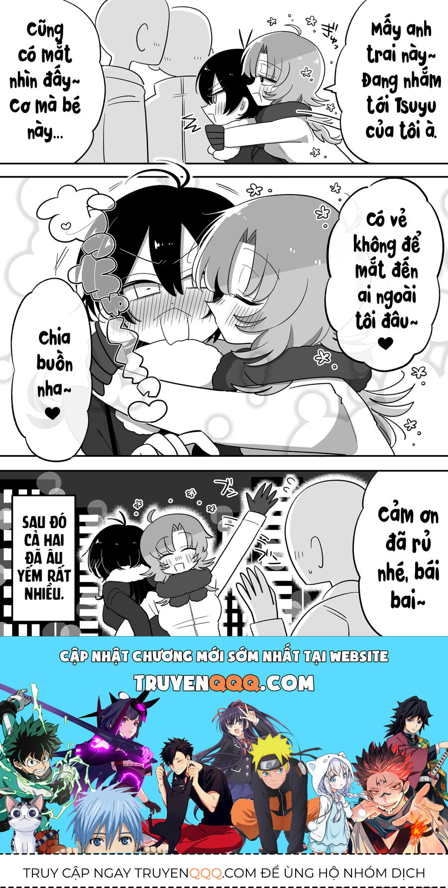 Hazue Và Tsuyu Chapter 11 - Trang 2