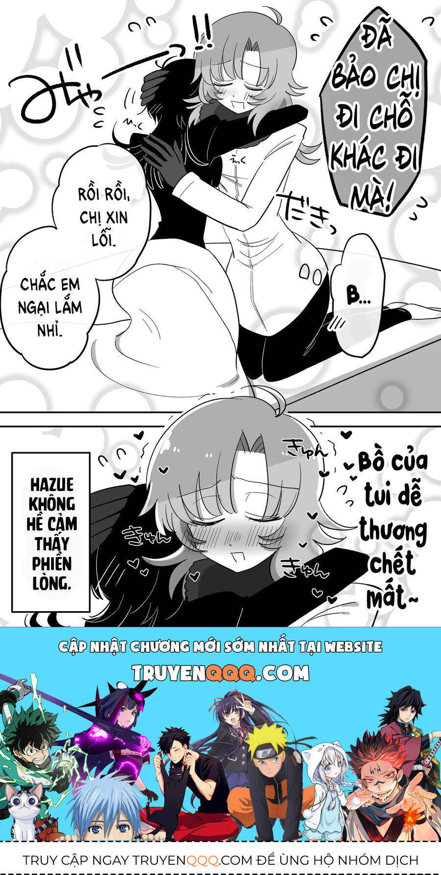 Hazue Và Tsuyu Chapter 20 - Trang 2