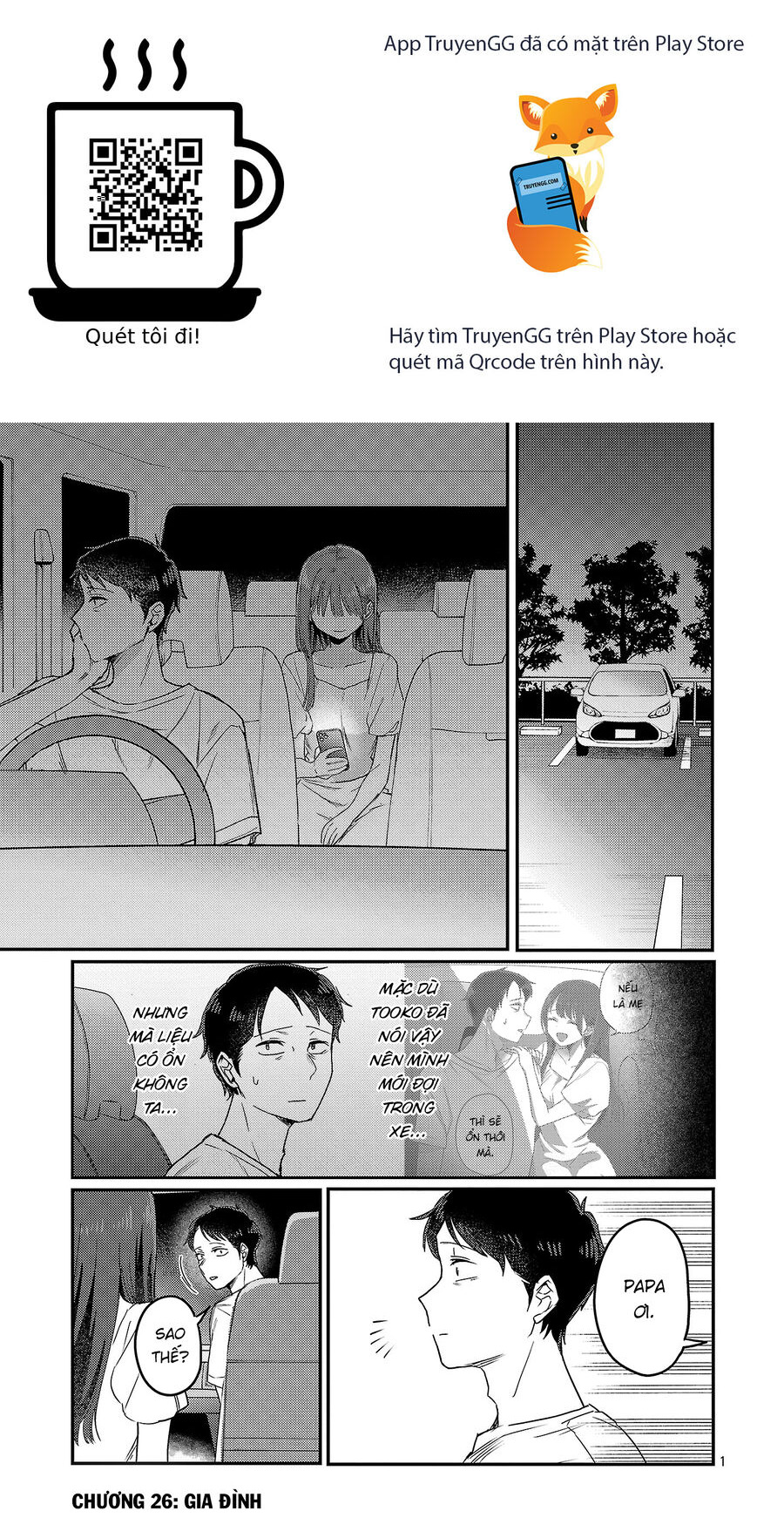 Mừng Papa Về Chapter 26 - Trang 2
