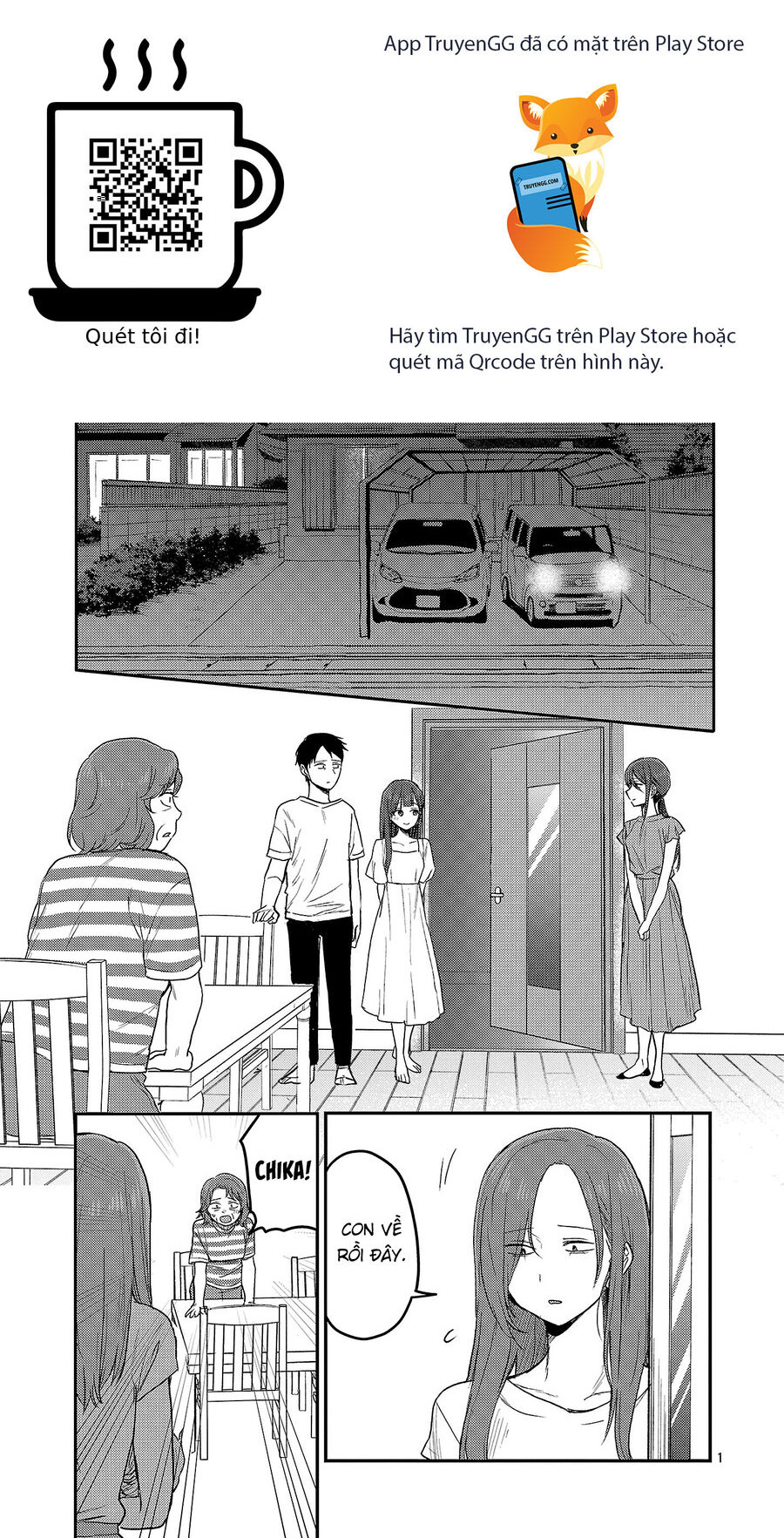 Mừng Papa Về Chapter 27 - Trang 2