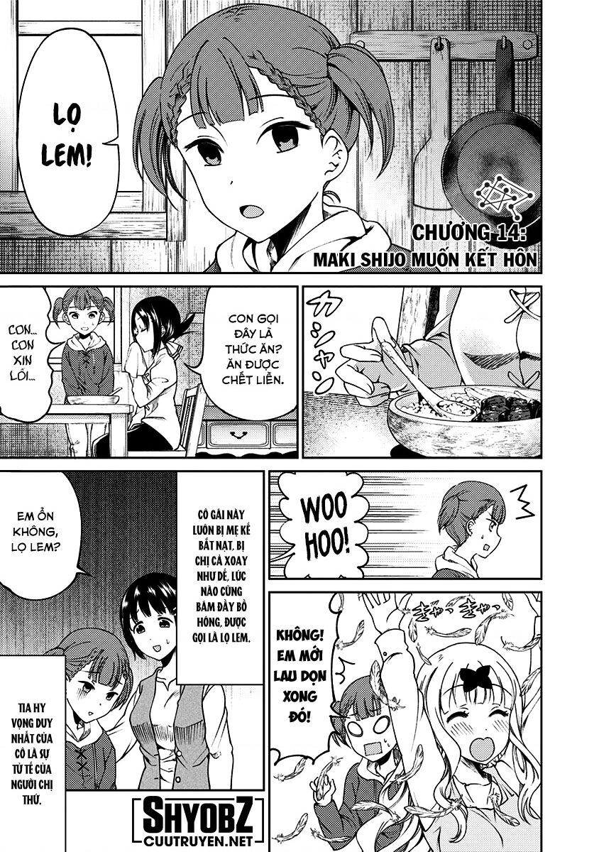 Kaguya Muốn Được Tỏ Tình (Phiên Bản Doujinshi) Chapter 14 - Trang 2