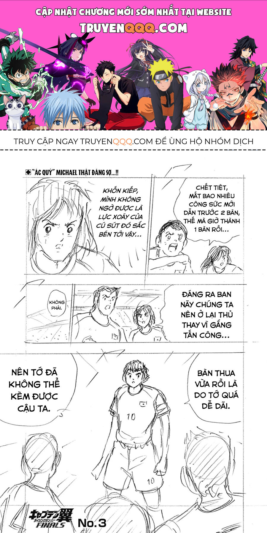 Đội Trưởng Tsubasa – Mặt Trời Mọc – Chung Kết Chapter 3 - Trang 2