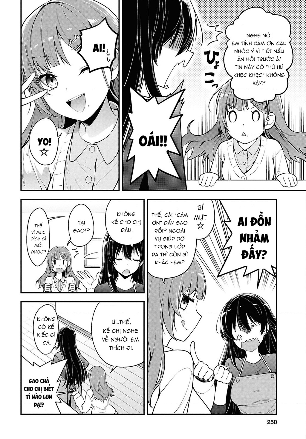 Tonari No Seki No Yankee Shimizu-San Ga Kami O Kuroku Sometekita Chapter 4 - Trang 2