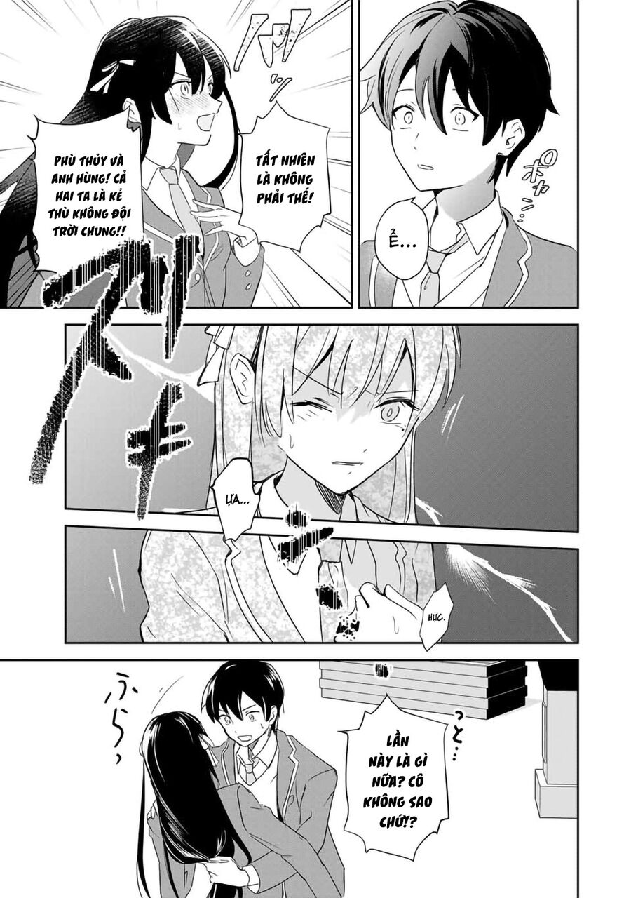 Chuyện Tình Lãng Mạn Và Hài Hước Của Anh Hùng Và Phù Thủy Chuyển Sinh Chapter 1 - Trang 2