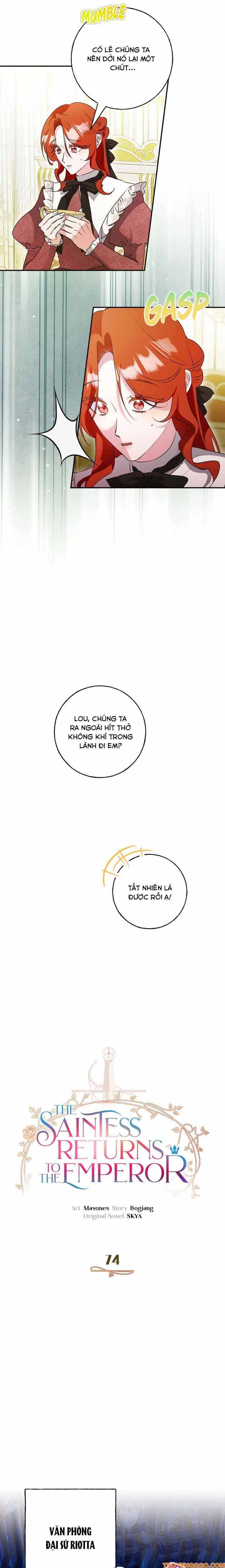 The Saintess Returns To The Emperor Chapter 74 - Trang 2