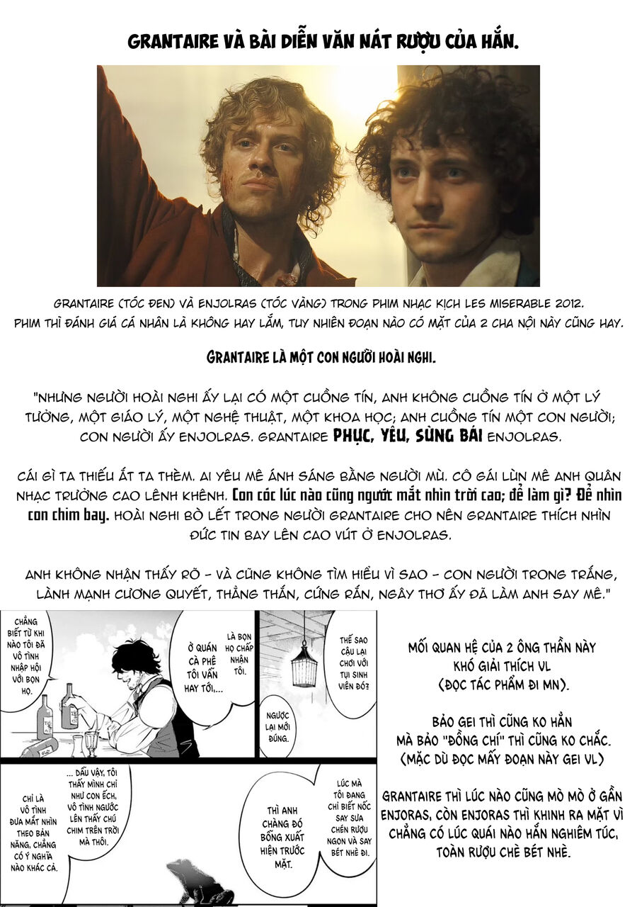 Từ Les Miserable – Gửi Đến Những Người Bạn Của Khoảnh Khắc L’Heure Bleue. Chapter 3 - Trang 2