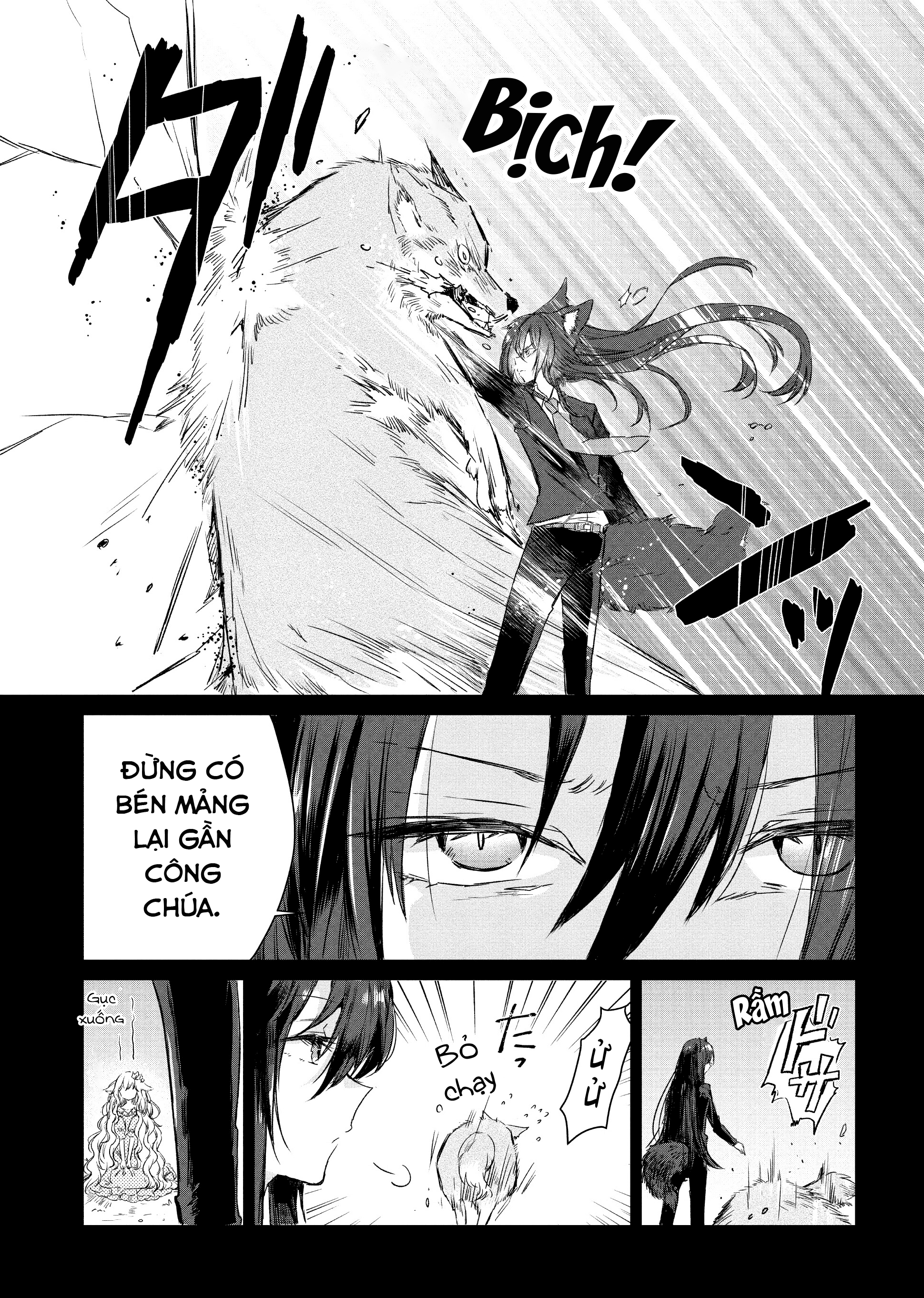 Ookami No Kawa O Kabutta Hitsujihime Chapter 1 - Trang 2