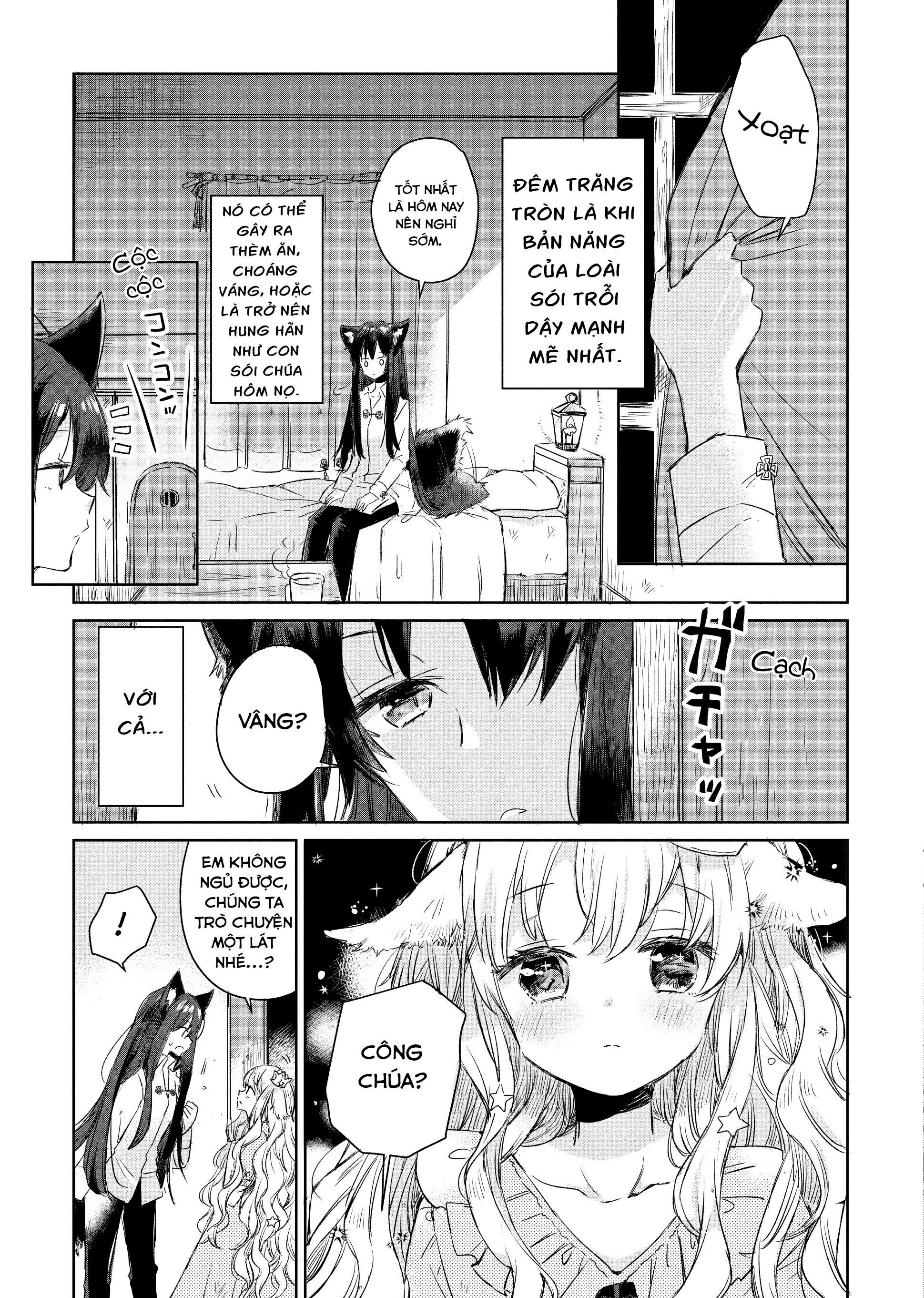 Ookami No Kawa O Kabutta Hitsujihime Chapter 1 - Trang 2