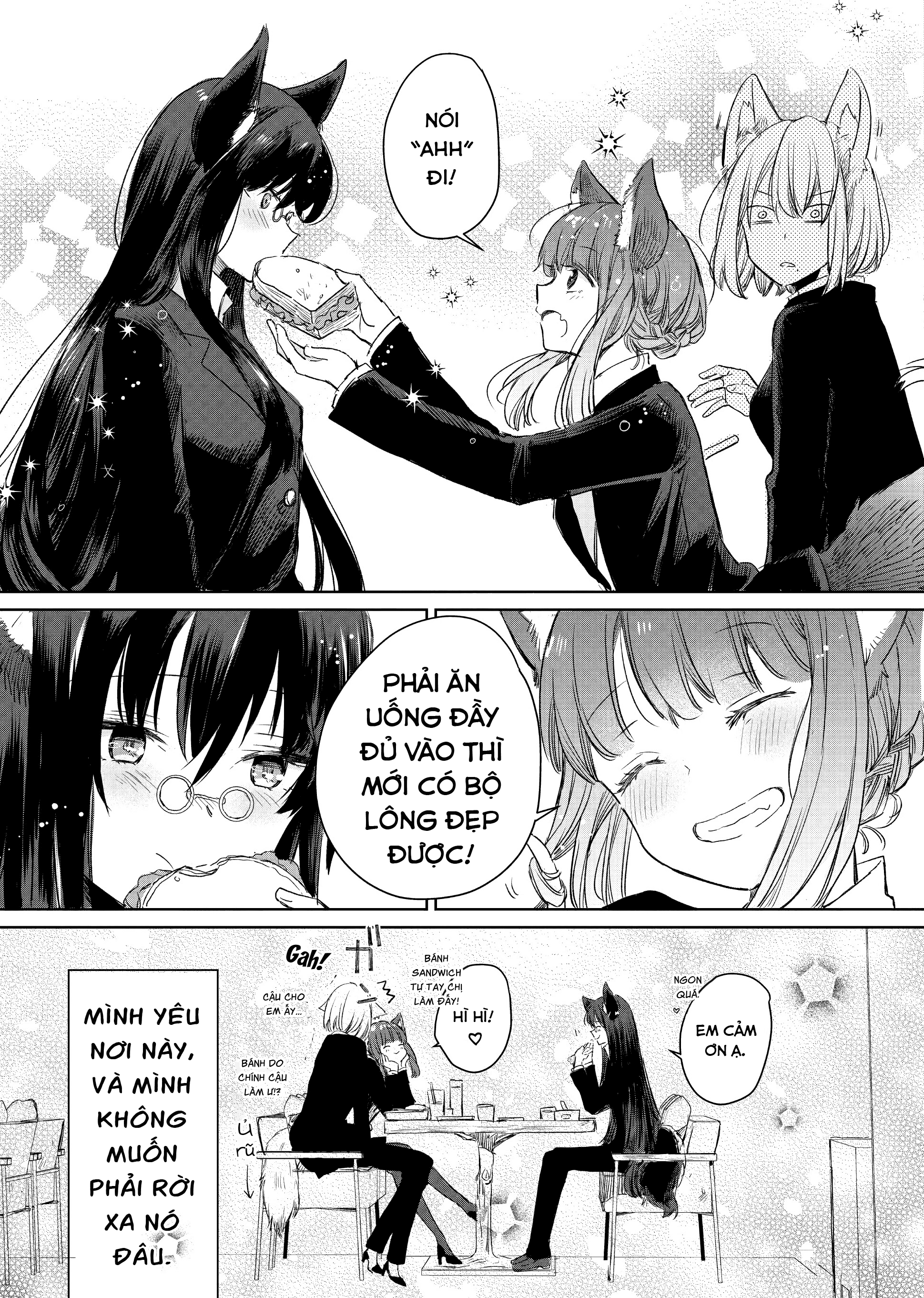 Ookami No Kawa O Kabutta Hitsujihime Chapter 3 - Trang 2