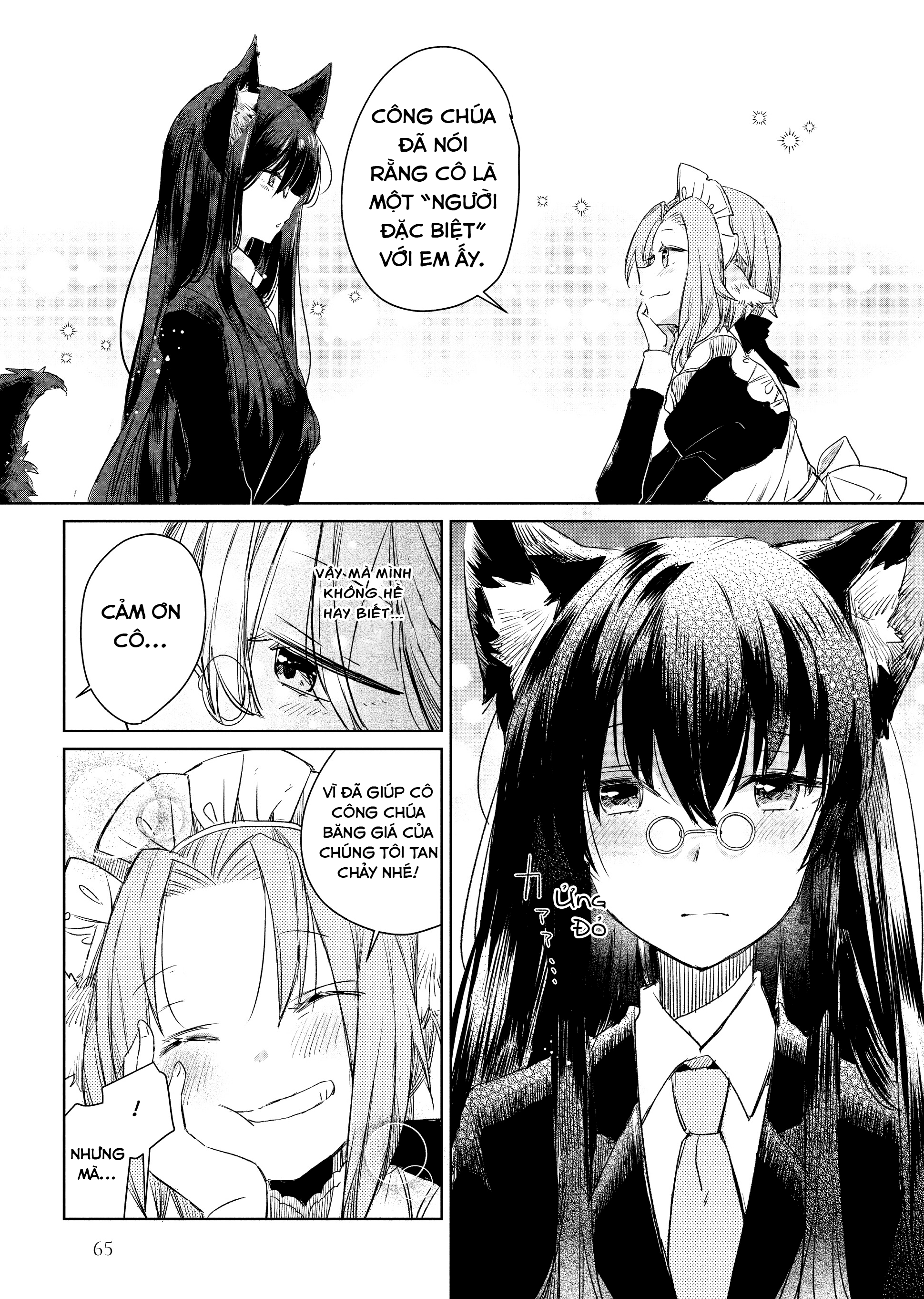 Ookami No Kawa O Kabutta Hitsujihime Chapter 3 - Trang 2