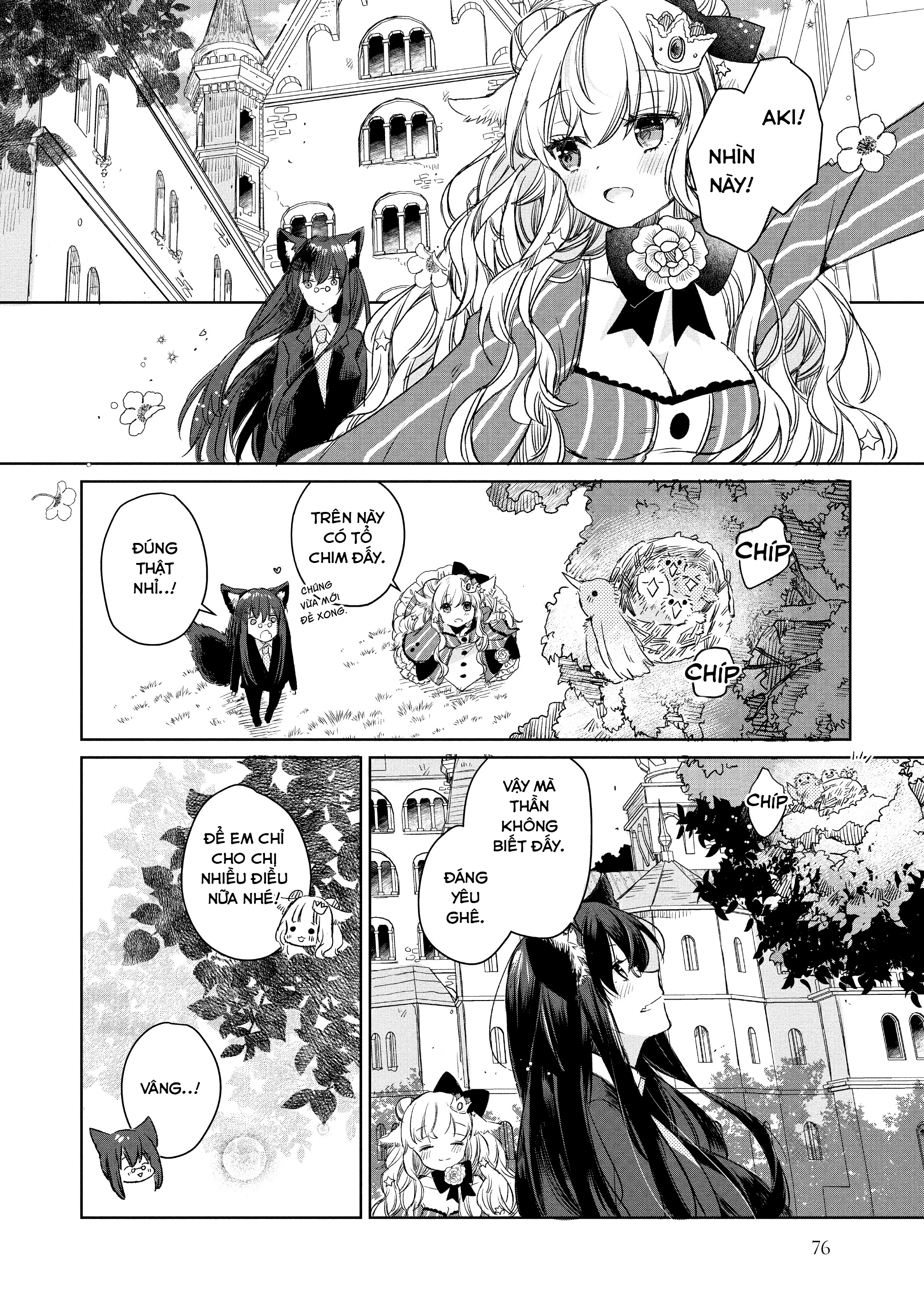 Ookami No Kawa O Kabutta Hitsujihime Chapter 4 - Trang 2