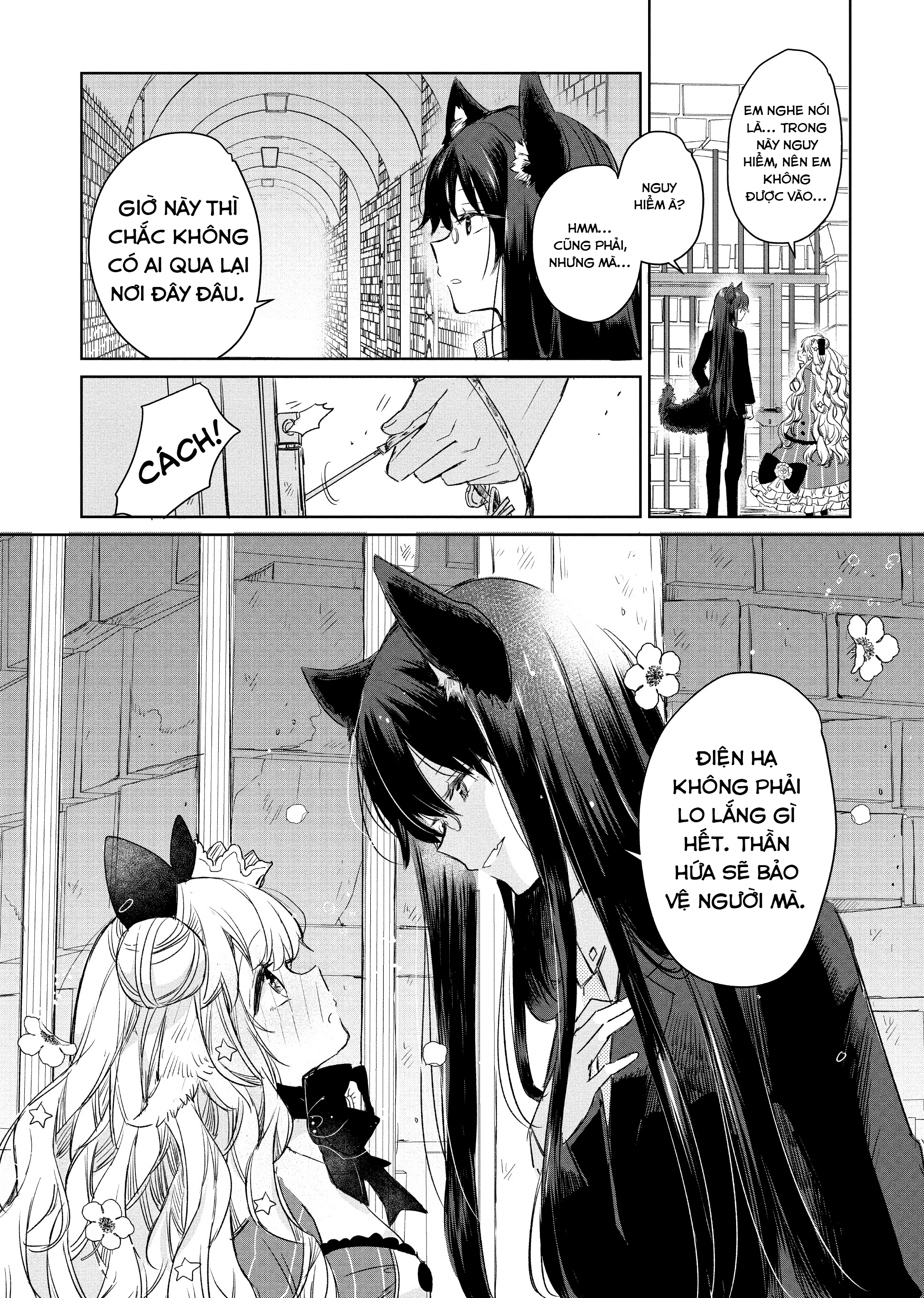 Ookami No Kawa O Kabutta Hitsujihime Chapter 4 - Trang 2