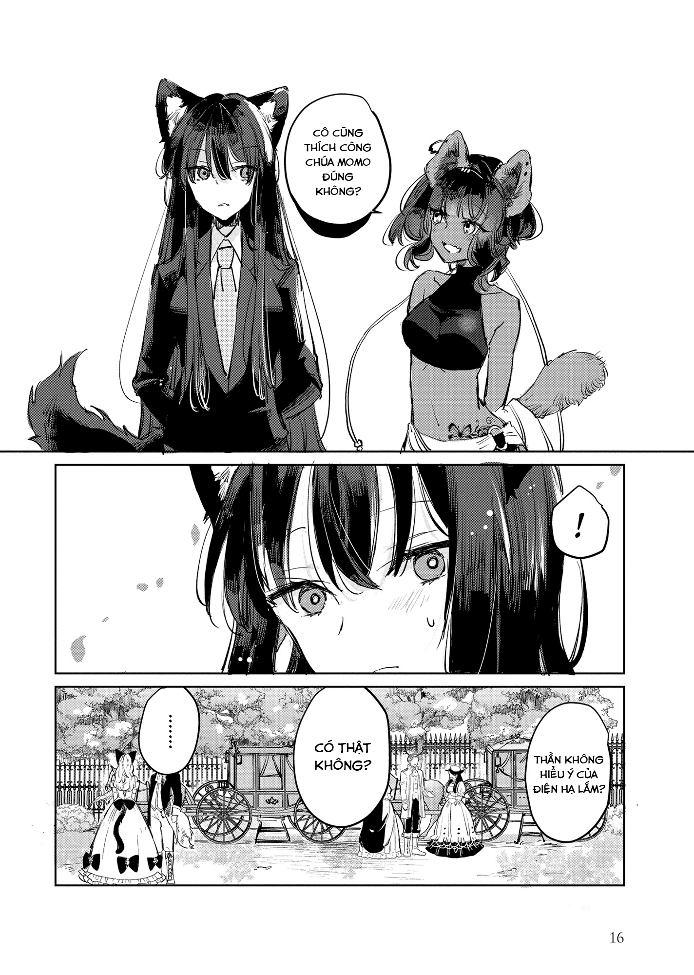 Ookami No Kawa O Kabutta Hitsujihime Chapter 13 - Trang 2