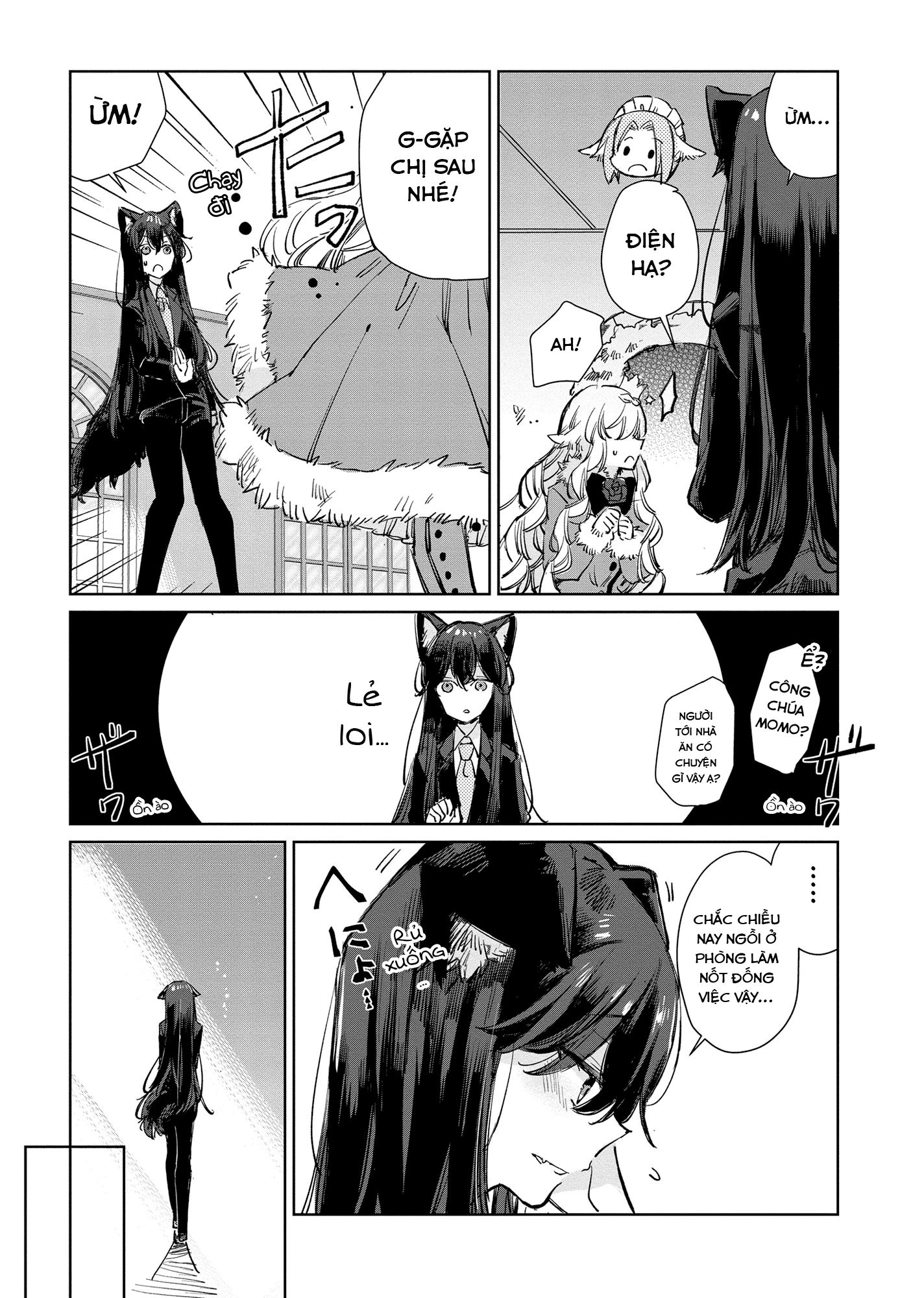 Ookami No Kawa O Kabutta Hitsujihime Chapter 14 - Trang 2