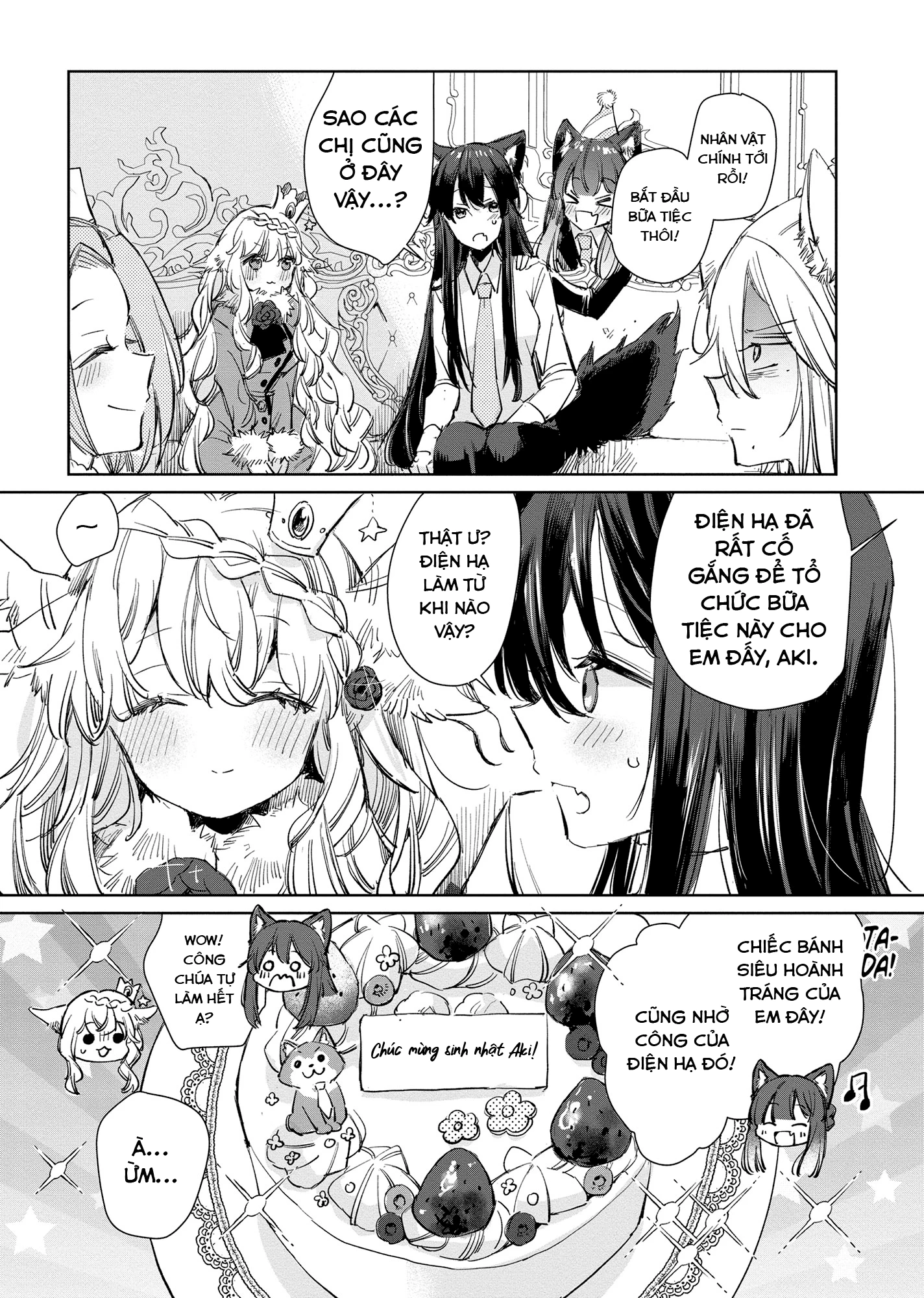 Ookami No Kawa O Kabutta Hitsujihime Chapter 14 - Trang 2