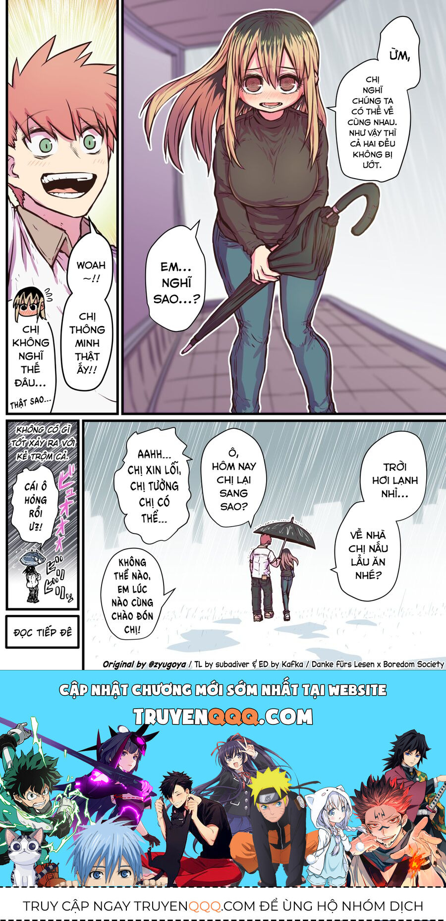 Bà Chị Goá Chồng Mít Ướt Nhà Bên Chapter 3 - Trang 2