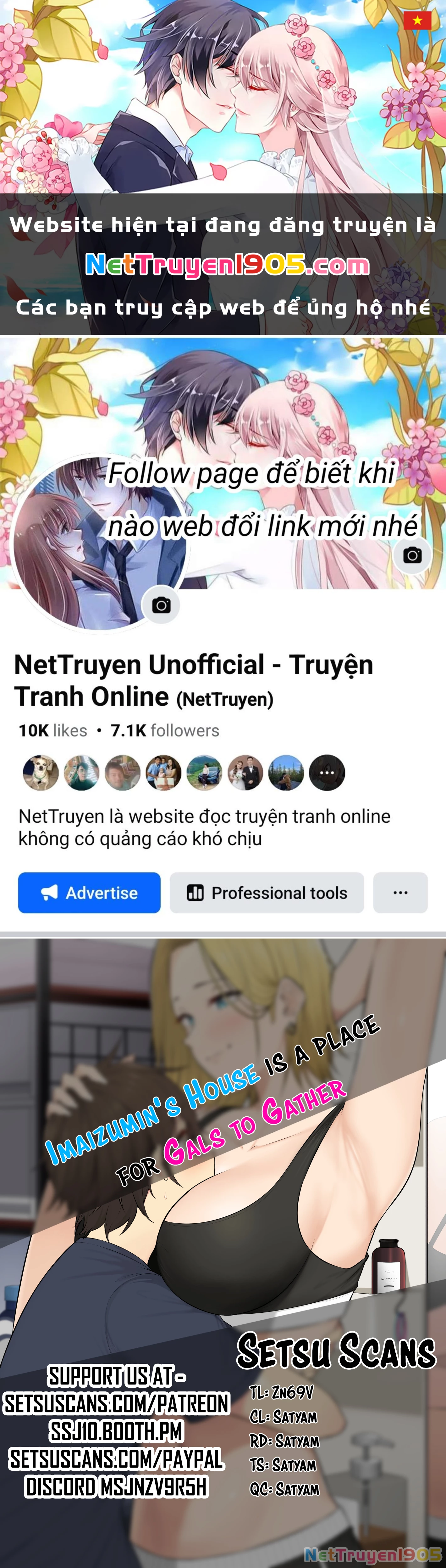 Imaizumin’S House Is A Place For Gals To Gather Chapter 37 - Trang 2