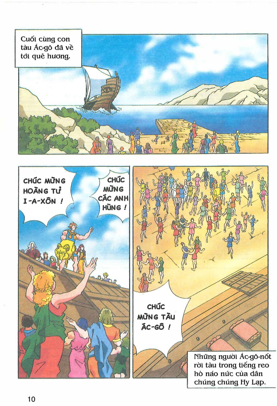 Thần Thoại Hy Lạp Phiên Bản Truyện Tranh Màu Chapter 5 - Trang 2