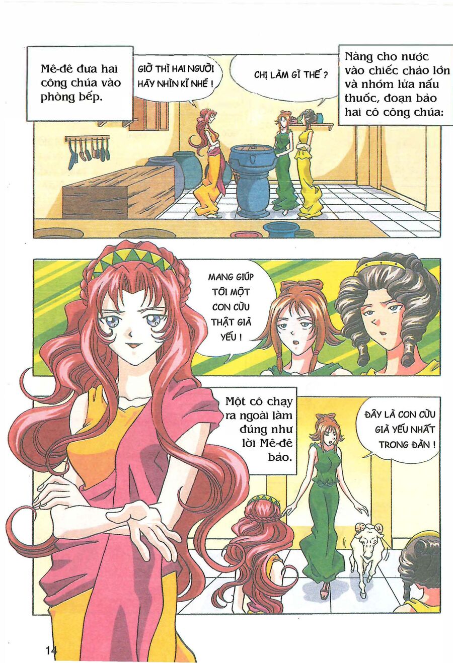 Thần Thoại Hy Lạp Phiên Bản Truyện Tranh Màu Chapter 5 - Trang 2