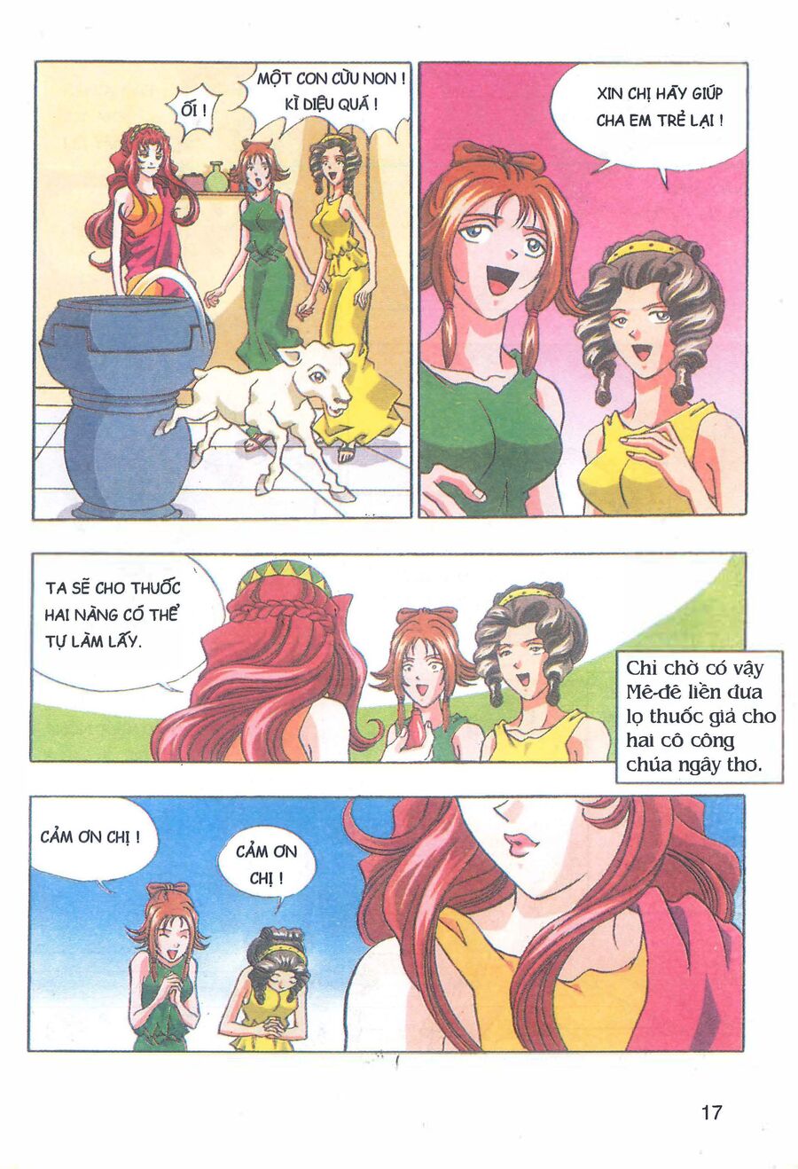 Thần Thoại Hy Lạp Phiên Bản Truyện Tranh Màu Chapter 5 - Trang 2