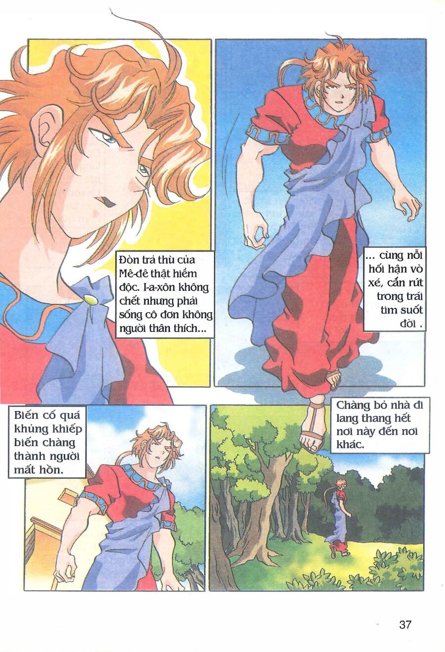 Thần Thoại Hy Lạp Phiên Bản Truyện Tranh Màu Chapter 5 - Trang 2