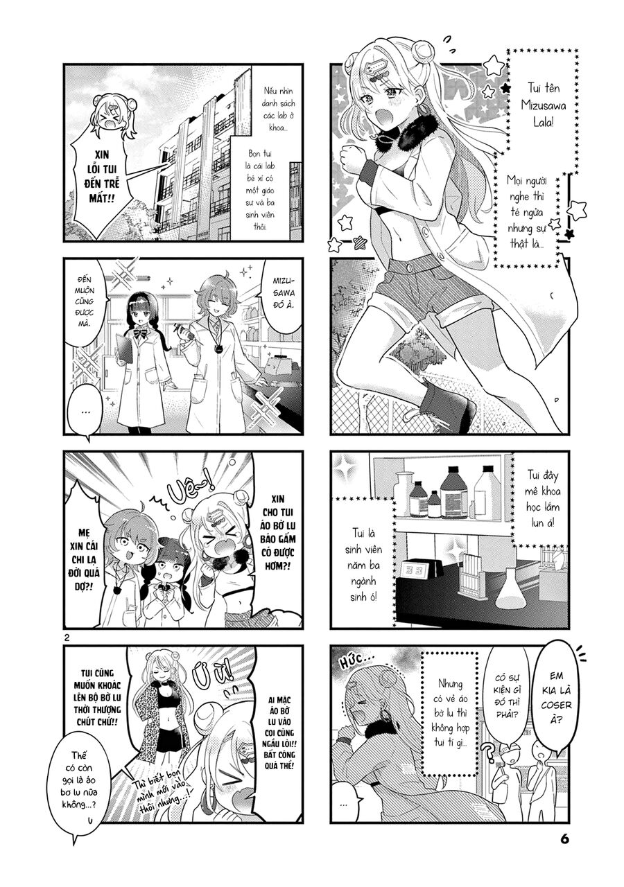 Lalalab☆ ~Gyaru, Khoa Học, Và Thanh Xuân!~ Chapter 1 - Trang 2