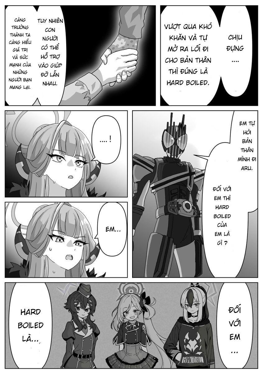 Blue Archive X Kamen Rider Decade – Câu Chuyện Về Thầy Giáo Schale Kadoya Tsukasa Chapter 6 - Trang 2