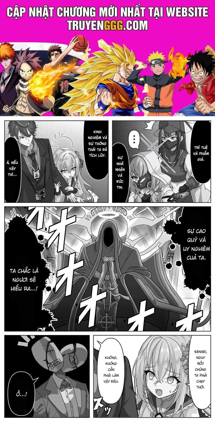 Blue Archive X Kamen Rider Decade – Câu Chuyện Về Thầy Giáo Schale Kadoya Tsukasa Chapter 8 - Trang 2