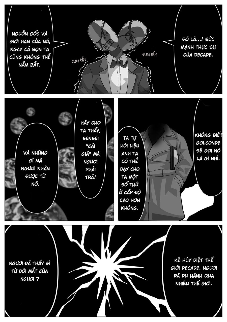 Blue Archive X Kamen Rider Decade – Câu Chuyện Về Thầy Giáo Schale Kadoya Tsukasa Chapter 8 - Trang 2