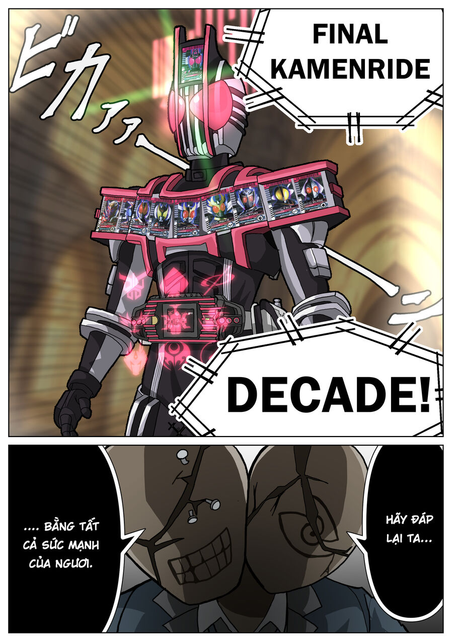 Blue Archive X Kamen Rider Decade – Câu Chuyện Về Thầy Giáo Schale Kadoya Tsukasa Chapter 8 - Trang 2