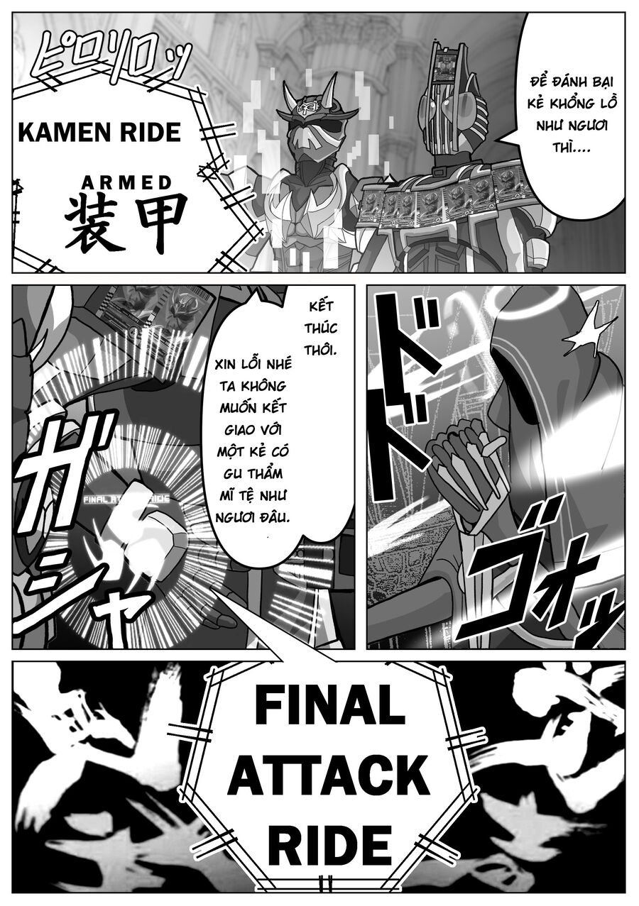 Blue Archive X Kamen Rider Decade – Câu Chuyện Về Thầy Giáo Schale Kadoya Tsukasa Chapter 8 - Trang 2